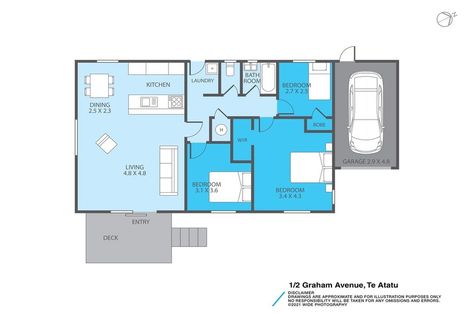 Photo of property in 1/2 Graham Avenue, Te Atatu Peninsula, Auckland, 0610