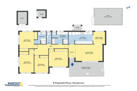 Photo of property in 8 Papatahi Place, Henderson, Auckland, 0610