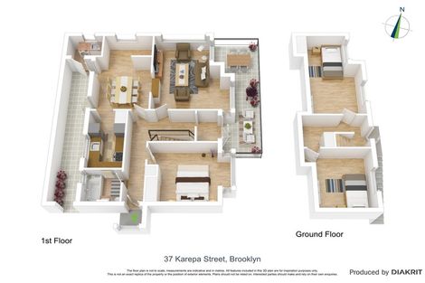 Photo of property in 37 Karepa Street, Brooklyn, Wellington, 6021