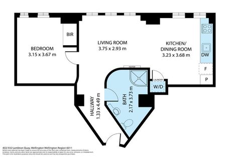 Photo of property in The Quay, 4/332a2 Lambton Quay, Wellington Central, Wellington, 6011