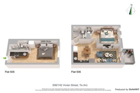 Photo of property in Dual Apartments, 506/142 Vivian Street, Te Aro, Wellington, 6011