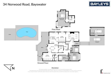 Photo of property in 34 Norwood Road, Bayswater, Auckland, 0622