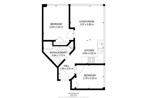 Photo of property in Terrace Tower Apartments, 1f/126 The Terrace, Wellington Central, Wellington, 6011