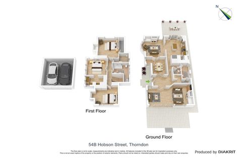 Photo of property in 54b Hobson Street, Thorndon, Wellington, 6011