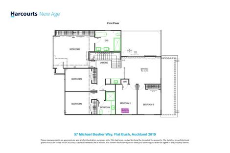 Photo of property in 57 Michael Bosher Way, Flat Bush, Auckland, 2019