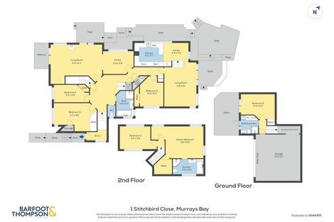 Photo of property in 1 Stitchbird Close, Murrays Bay, Auckland, 0630