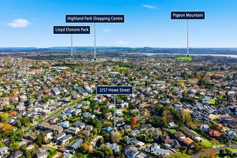 Photo of property in 2/57 Howe Street, Howick, Auckland, 2014
