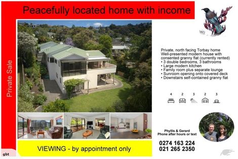 Photo of property in 14 Emlyn Place, Torbay, Auckland, 0630