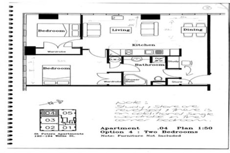 Photo of property in St Peters Apartments, 3d/192 Willis Street, Te Aro, Wellington, 6011