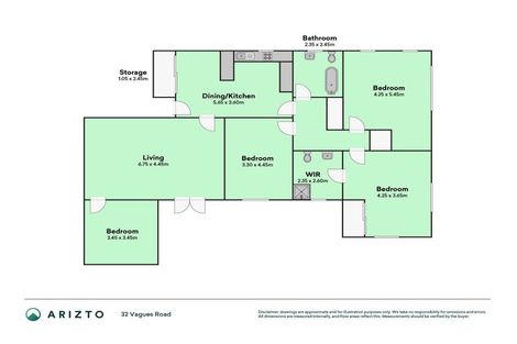 Photo of property in 32 Vagues Road, Northcote, Christchurch, 8052