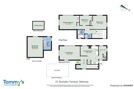 Photo of property in 21 Dunedin Terrace, Melrose, Wellington, 6023