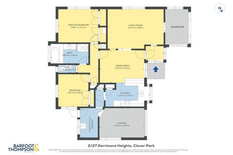 Photo of property in 2/27 Derrimore Heights, Clover Park, Auckland, 2019