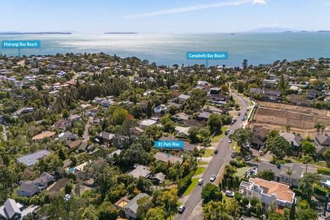 Photo of property in 81 Park Rise, Campbells Bay, Auckland, 0630