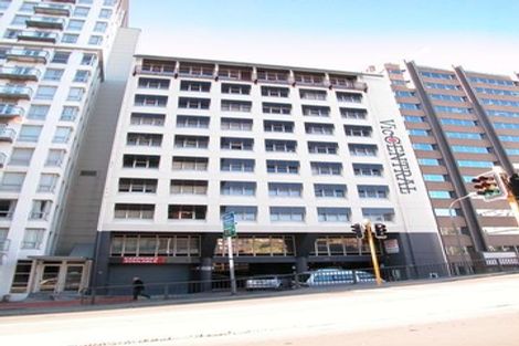 Photo of property in Orange Apartments/victoria Centr, 905/169 The Terrace, Wellington Central, Wellington, 6011