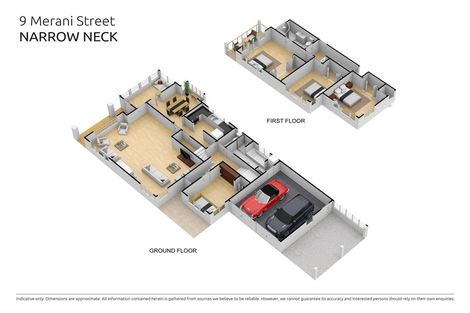 Photo of property in 9 Merani Street, Narrow Neck, Auckland, 0622