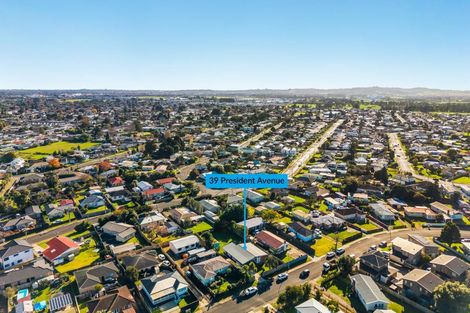Photo of property in 39 President Avenue, Papakura, 2110