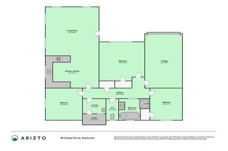 Photo of property in 1b Cedar Drive, Aramoho, Whanganui, 4500