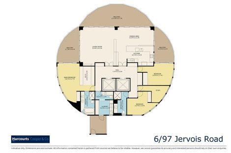 Photo of property in Shangri La Apartments, 6/97 Jervois Road, Herne Bay, Auckland, 1011