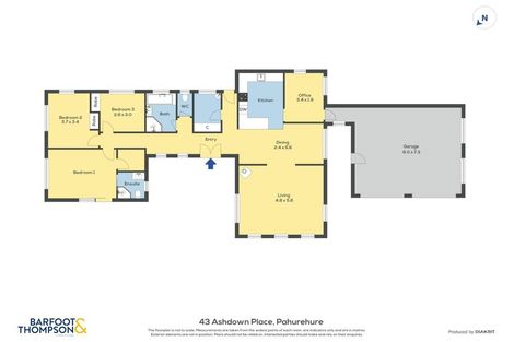 Photo of property in 43 Ashdown Place, Pahurehure, Papakura, 2113