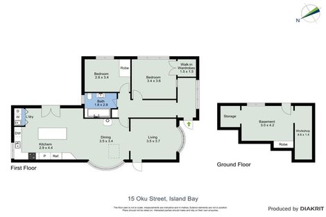 Photo of property in 15 Oku Street, Island Bay, Wellington, 6023