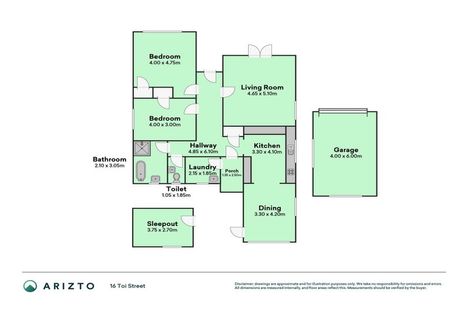 Photo of property in 16 Toi Street, Tawhero, Whanganui, 4501