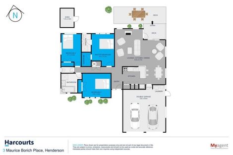 Photo of property in 3 Maurice Borich Place, Henderson, Auckland, 0610