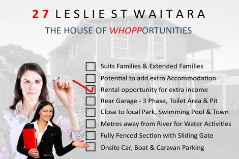 Photo of property in 27 Leslie Street, Waitara, 4320