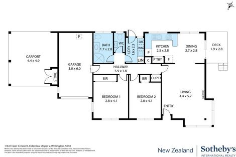 Photo of property in 1/63 Fraser Crescent, Elderslea, Upper Hutt, 5018