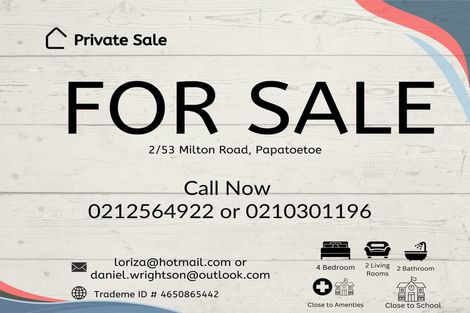 Photo of property in 2/53 Milton Road, Papatoetoe, Auckland, 2024