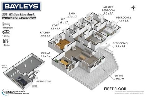 Photo of property in 231 Whites Line East, Waiwhetu, Lower Hutt, 5010