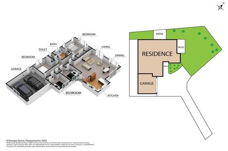 Photo of property in 8 Georgia Grove, Paraparaumu, 5032