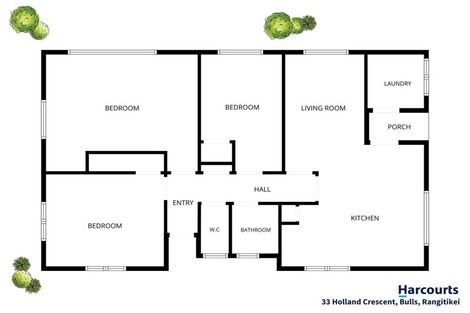 Photo of property in 33 Holland Crescent, Bulls, 4818