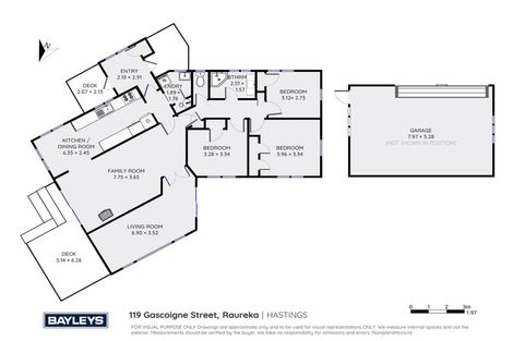 Photo of property in 119 Gascoigne Street, Raureka, Hastings, 4120