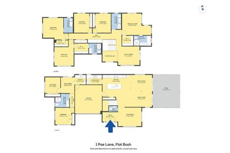 Photo of property in 1 Pae Lane, Flat Bush, Auckland, 2019