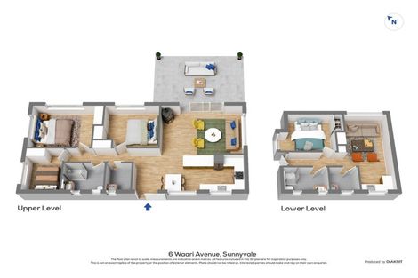 Photo of property in 6 Waari Avenue, Sunnyvale, Auckland, 0612