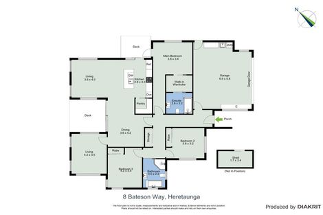 Photo of property in 8 Bateson Way, Heretaunga, Upper Hutt, 5018