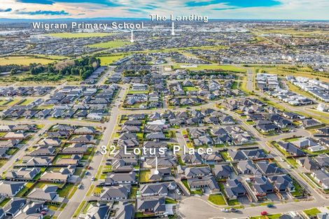 Photo of property in 32 Lotus Place, Wigram, Christchurch, 8025