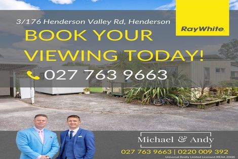 Photo of property in 3/176 Henderson Valley Road, Henderson, Auckland, 0612