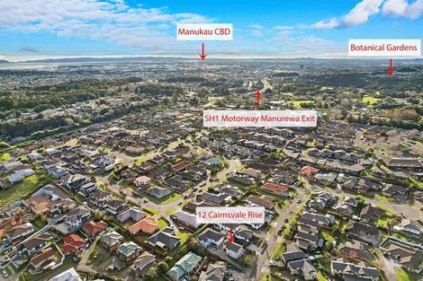 Photo of property in 12 Cairnsvale Rise, Manurewa, Auckland, 2105