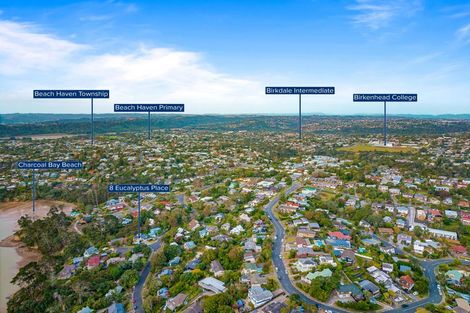 Photo of property in 8 Eucalyptus Place, Beach Haven, Auckland, 0626