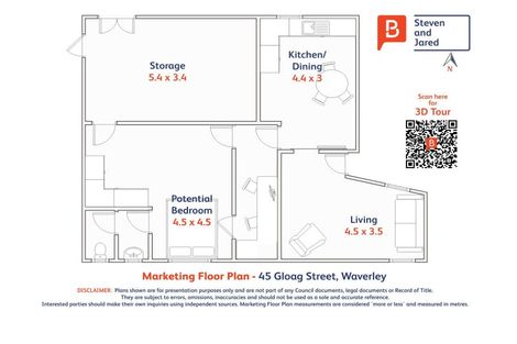 Photo of property in 45 Gloag Street, Waverley, 4510