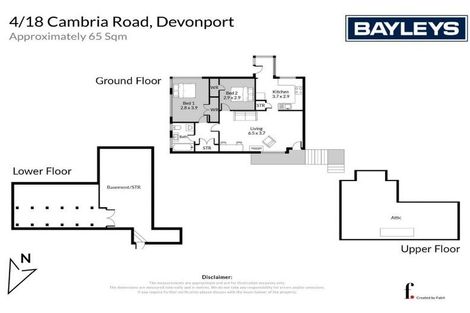 Photo of property in 4/18 Cambria Road, Devonport, Auckland, 0624