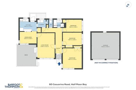 Photo of property in 60 Casuarina Road, Half Moon Bay, Auckland, 2012