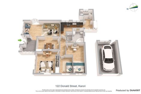 Photo of property in 122 Donald Street, Karori, Wellington, 6012