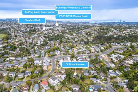 Photo of property in 36 Beaudine Avenue, Glenfield, Auckland, 0629
