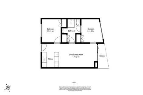 Photo of property in Soho Apartments, 412/74 Taranaki Street, Te Aro, Wellington, 6011