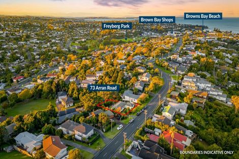 Photo of property in 73 Arran Road, Browns Bay, Auckland, 0630
