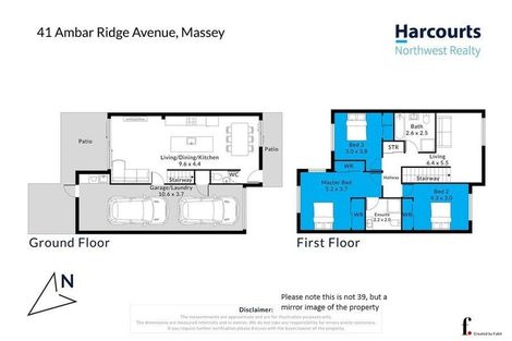 Photo of property in 39 Ambar Ridge Avenue, Massey, Auckland, 0614