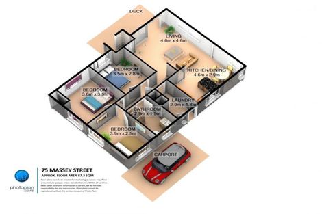 Photo of property in 75 Massey Street, Frankton, Hamilton, 3204