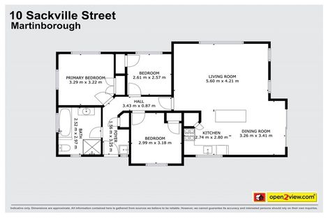Photo of property in 10 Sackville Street, Martinborough, 5711